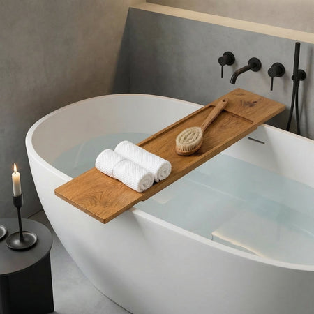 Badewannenablage EBBA aus Eiche
