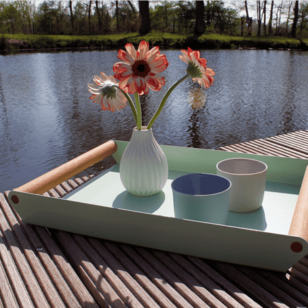 Tablett HELGA Mint Lifestylebild von cannas