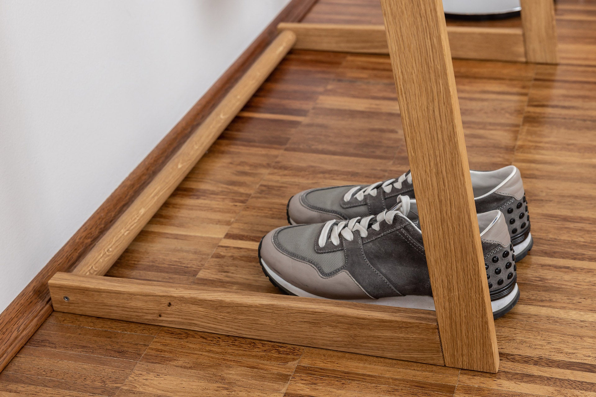 Kleiderständer/ Garderobe aus massiver Eiche