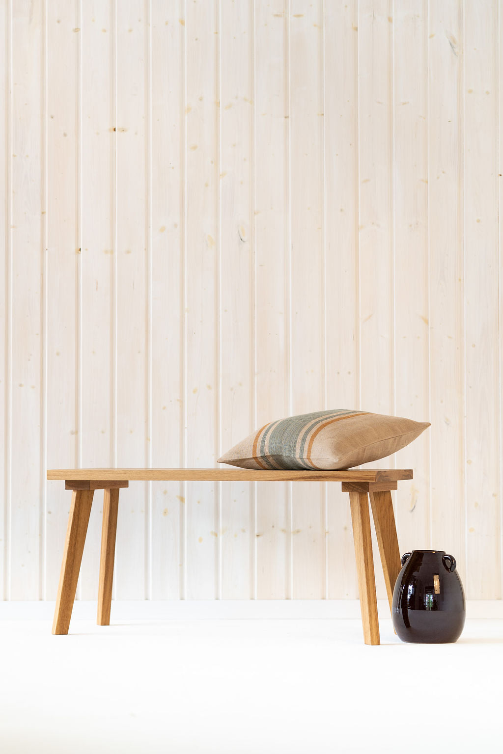 Holzbank BENT 100 cm von cannas