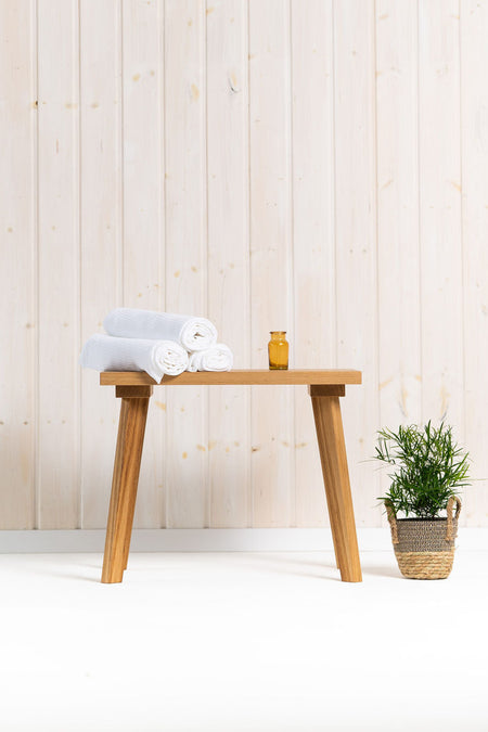Holzbank BENT 60 cm von cannas.de