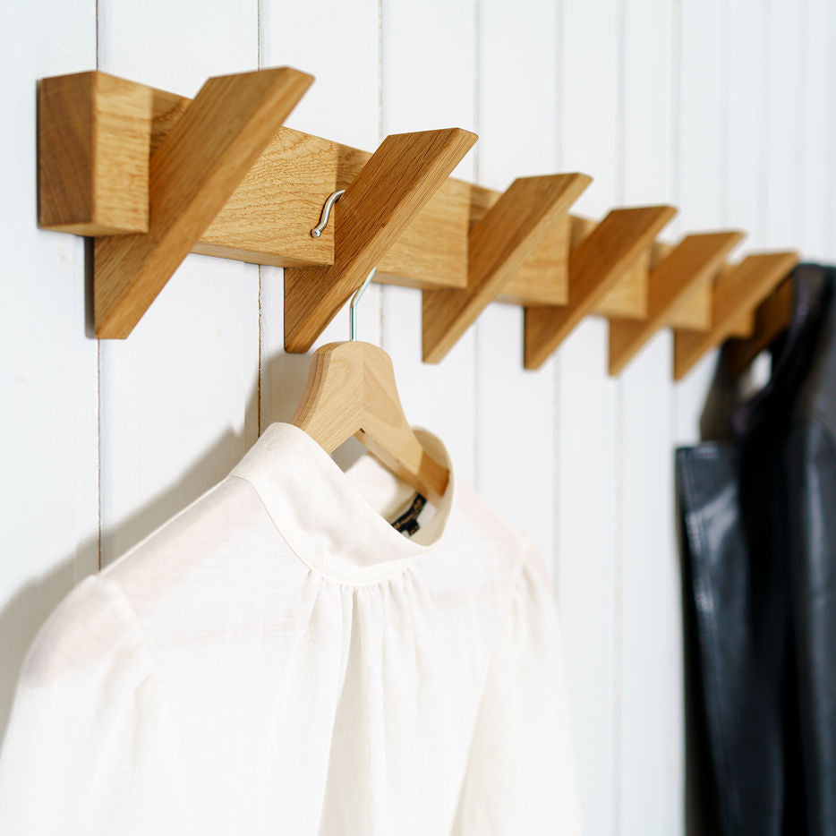 Garderobe ANDA 100 cm aus Eiche